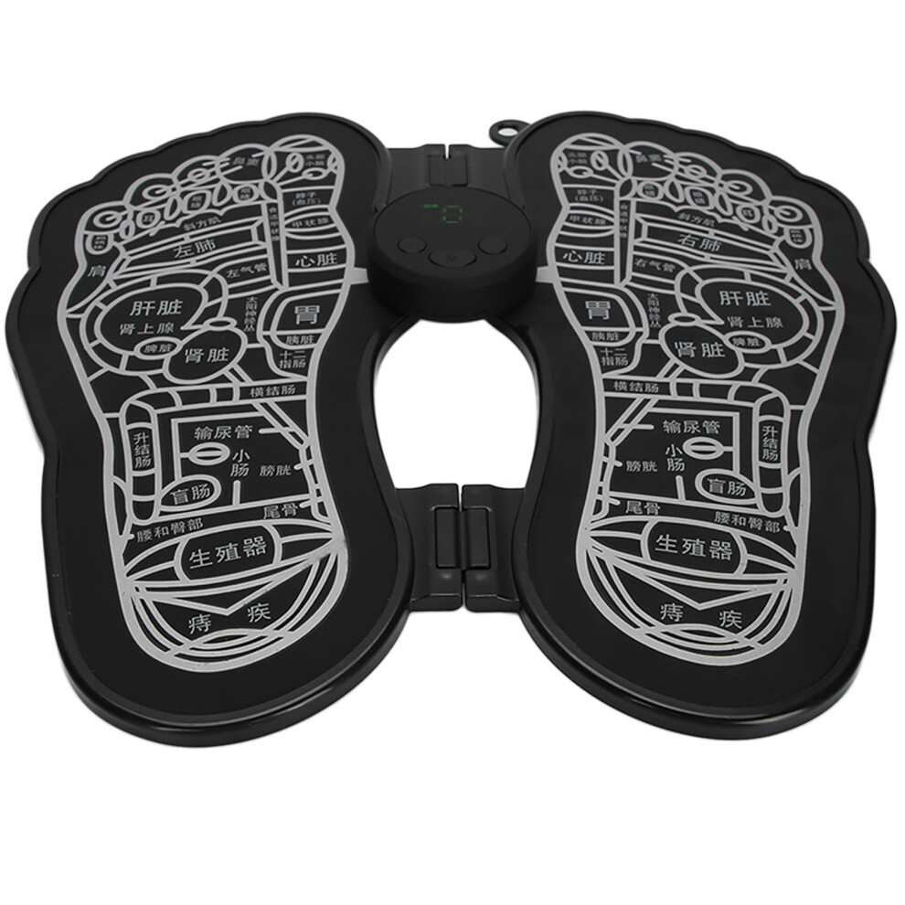 Foot Massage Pad with Rechargeable or Battery Power â Relief and Relaxation