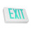 Green LED Exit Sign 3W Emergency Light IP30 3h Battery 8