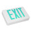 Green LED Exit Sign 3W Emergency Light IP30 3h Battery 10