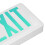 Green LED Exit Sign 3W Emergency Light IP30 3h Battery 12