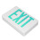 Green LED Exit Sign 3W Emergency Light IP30 3h Battery 14