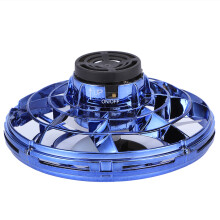 Mini Drone Flying Toy LED 360 Rotating Blue with 100mAh Battery
