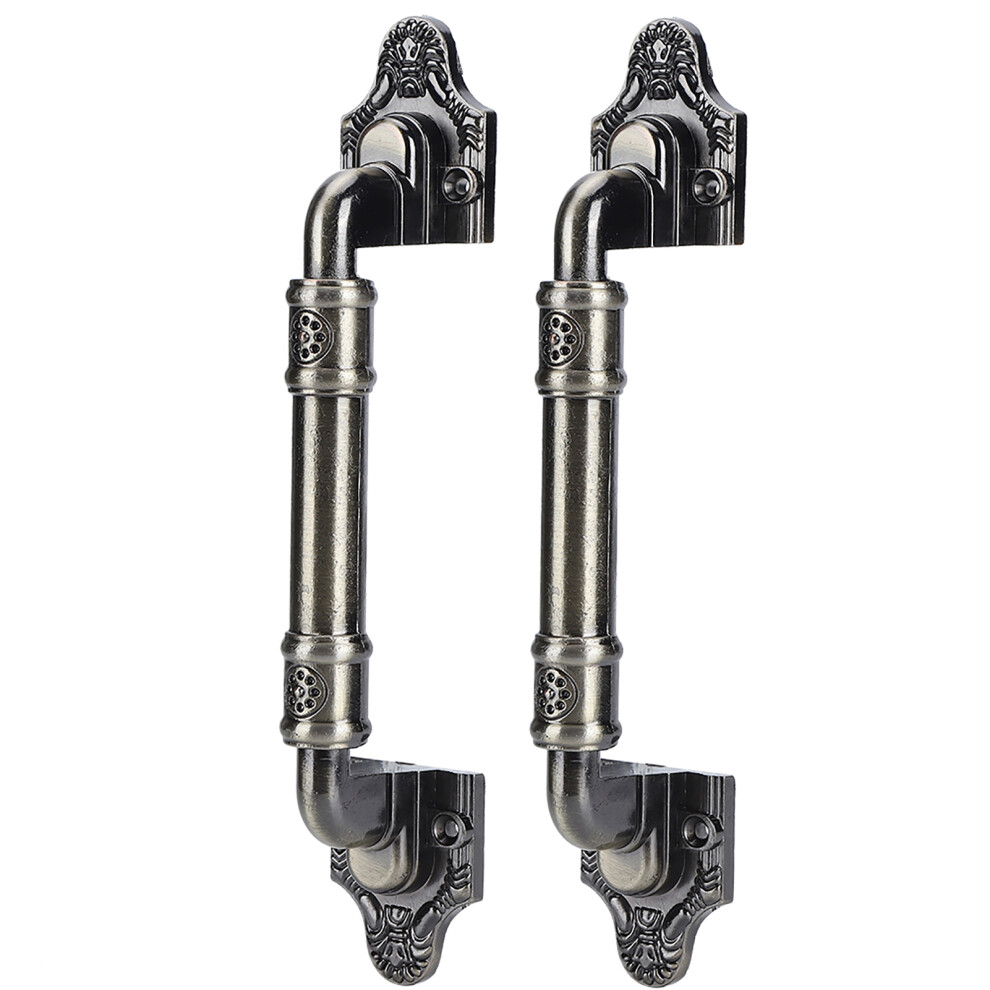 European Style Vintage Bronze Door Handles 2Pcs For Wardrobes And Cabinets 4971391969404