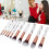 10pcs Makeup Brush Set - Face, Powder, Eyeshadow, Black 11