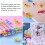 70Pcs Mixed Color Hemming Clips, Fabric Sewing & Patchwork Plastic Clips 5