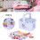 70Pcs Mixed Color Hemming Clips, Fabric Sewing & Patchwork Plastic Clips 7