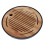 Bamboo Round Tea Tray with Drainage 19
