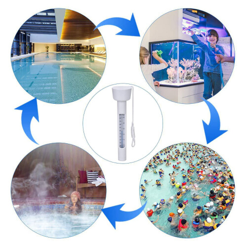 50 % rabatt på flytande pooltermometerset, pooltermometer, resistent pooltermometer - pooltermometer för inomhusbruk, hemmet 2