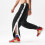 Mens Tear Away Basketball Pants High Split Snap Button-Black M 4