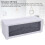 3D Flame Fireplace Humidifier with Remote, 140mAh, 26cm White 7