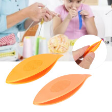 Orange Kunststoff-Tatting-Schiffchen 2er-Pack für Handnähen & Stricken DIY-Werkzeuge