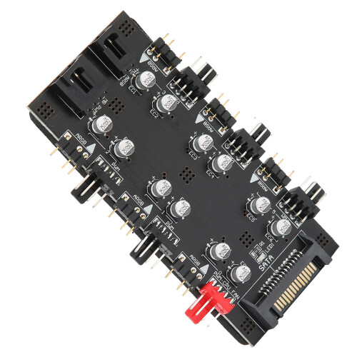6-fach ARGB PWM Hub SATA 2