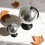 Statues de Globe boule Disco argentée, Sculpture de-Argent L 5