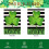 St. Patricks dag Shamrock hageflagg 30,5 x 43 cm 5
