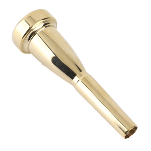 Performance Brass Trumpet Mouthpiece Bright Tone for Wind Instruments 2