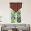 Short Curtain Valance with Crystal Beads for Kitchen Bedroom 5
