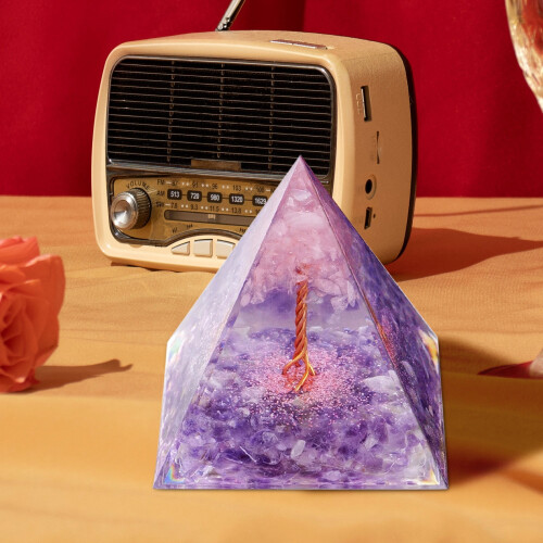 Orgonpyramide energitårn til boligindretning, 5 cm 2