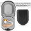 Waterproof Black Hearing Aid Case – Drop-Resistant, Portable Storage Box 10