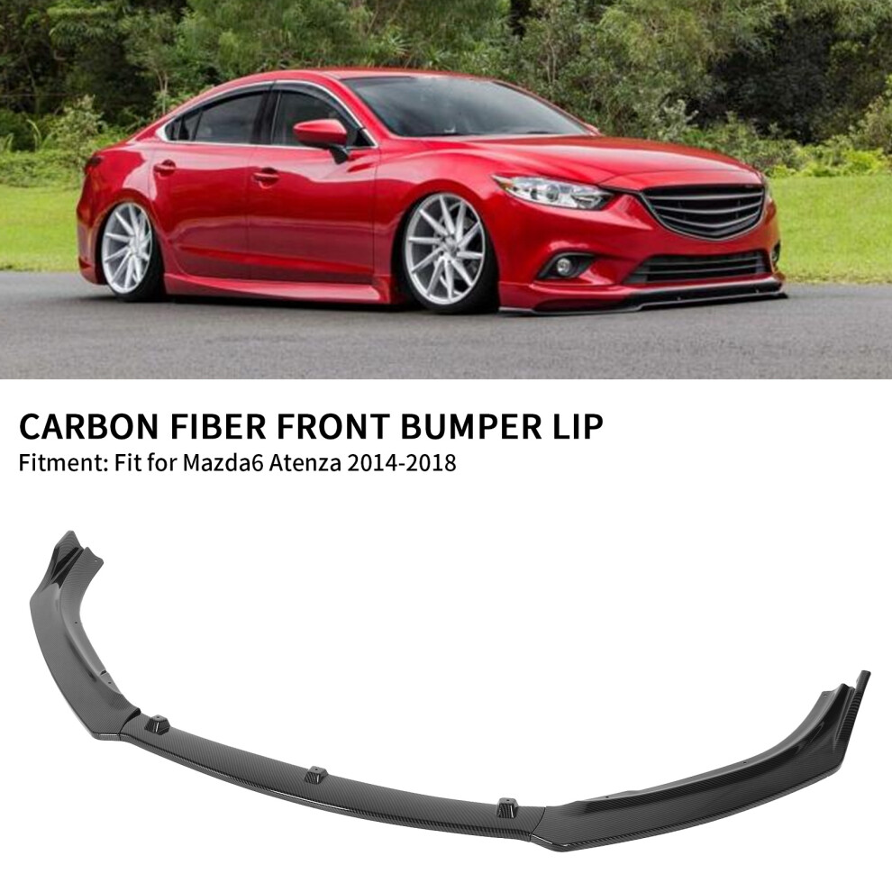 Front Bumper Lip Splitter For Mazda6 Atenza 7790334137185