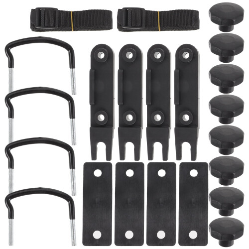 Supvox Car Roof Rack Accessory U Bracket Assorted Color 1 Set 2