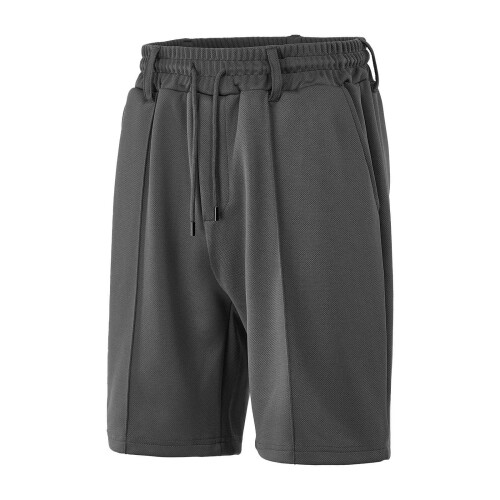 Herren Slim Fit Sportshorts Grau M 1