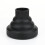 Diffuseur universel pour sèche-cheveux, noir, 1 pièce, 13,7 x 13,7 cm 6
