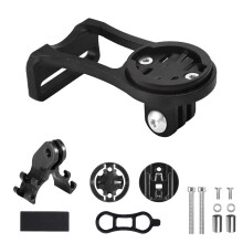 Bike Mount 3 in 1 Lightweight Bike Computer & LED Light Holder for Road Riding
