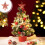 Étoile de sapin de Noël, pentagramme doré à trois couches 5