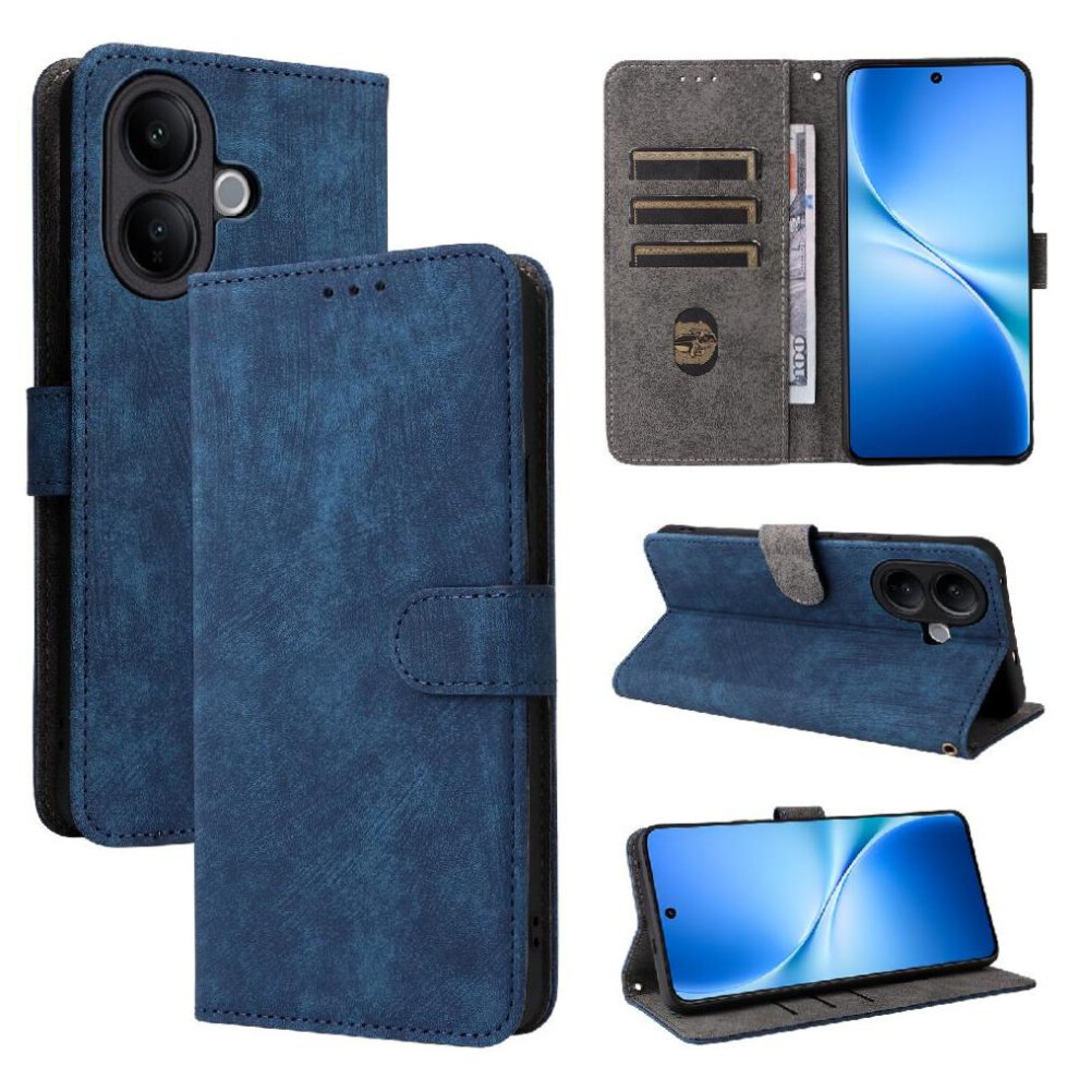 () Case For Vivo V60 Lite 4G/5G Flip Folio Wallet Pu Leather Rfid Blocking Card Slots Cover Magnetic Closure 764563221356