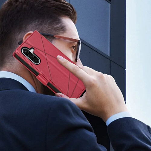 Δερμάτινη θήκη πορτοφολιού για το Samsung Galaxy A56A36A26 1