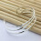 925 Sterling Silver Classic Adjustable Three Line Cuff Bangle Bracelet for Women-default 4