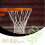 Rede de basquete para uso externo, 1 peça, 9 polegadas. 7