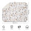 Oversized boho dish drying mat 18x24 Inch featuring plush microfiber, strong absorbency, and foldable design for easy storage 2