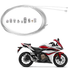 Steel Brake Cable 2 M for Motorcycles with 9 Nipples Australian Bike Repair Kit