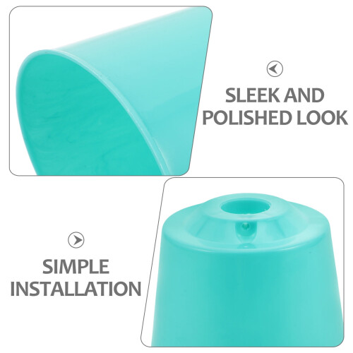 Paralume verde per ventilatore da soffitto, per uso domestico. 2