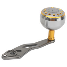 Aluminum Alloy Baitcasting Reel Handle Rocker Arm 8x5mm Gun Color