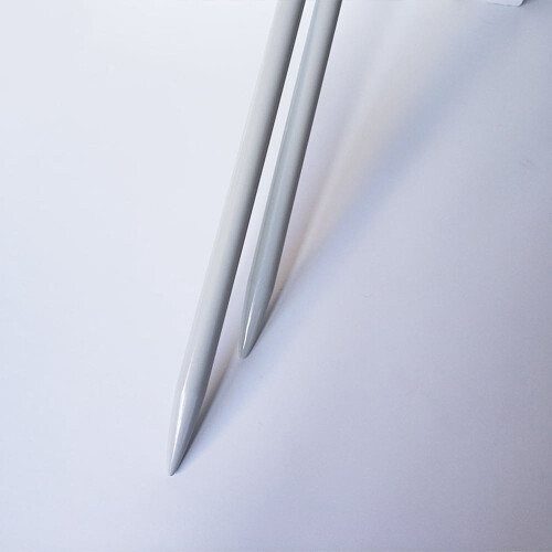 单头编织针 不锈钢手工制作 2mm-10mm 2支装 1