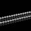 Lot de 2 chaînettes argentées pour luminaires 7