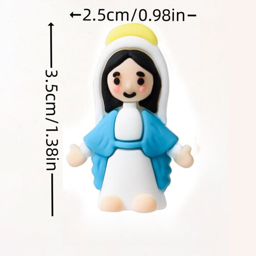 Mini Virgin Mary Figurines Religious 24 Pcs 2