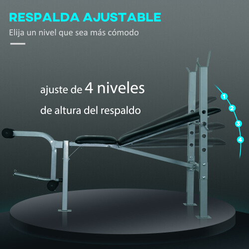Homcom Conjunto de Deporte Multicolor 165 x 68 x 114 cm 2