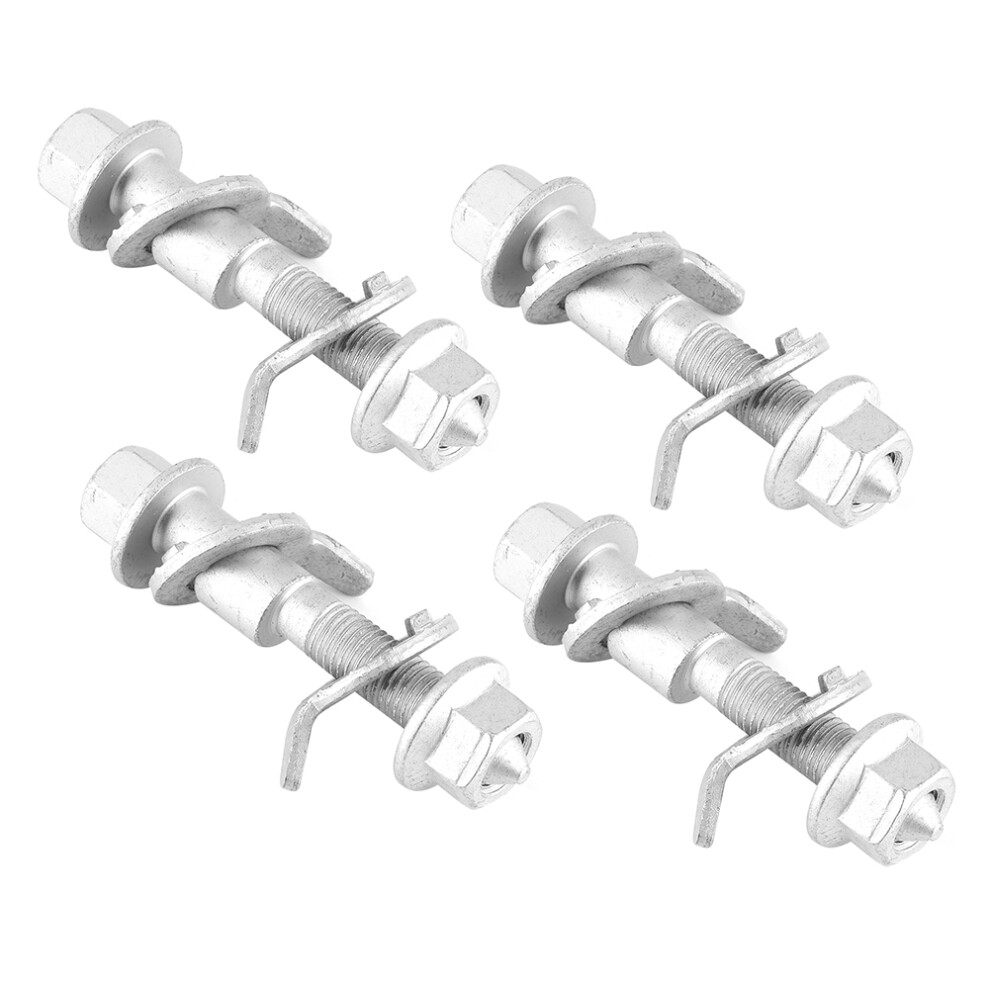 4Pcs Steel Car Camber Bolt Wheel Alignment Tool, 14.2Mm, Adjustable 7661391972975
