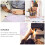 Quiltlineal-Set, transparent, 6-teilig 5