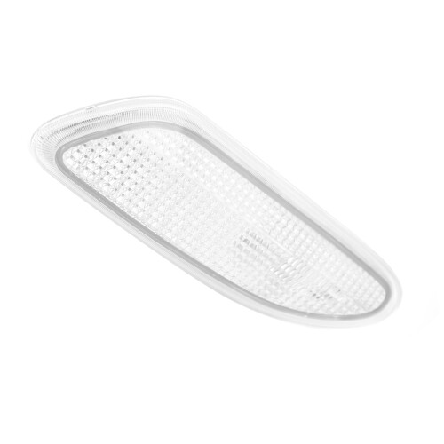 Left Side Marker Lamp Cover for W203 C-Class 2001-2007 White 2