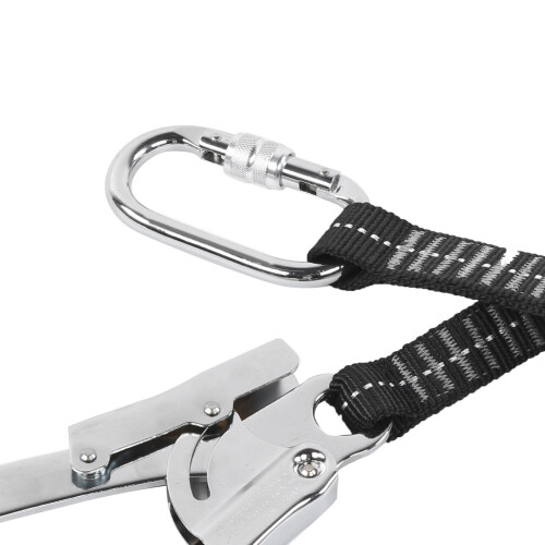 Double Steel Large Hook Elastic Safety Belt 80-140cm 2