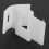 100PCS Ceramic Tile Leveling System Floor Spacers, HDPE, White 2