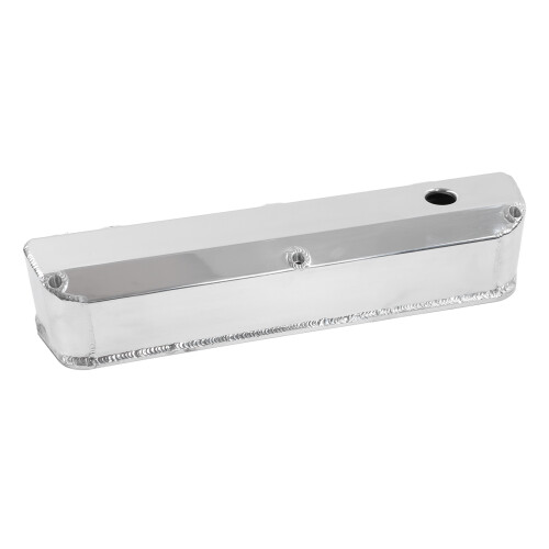 2-Piece Satin Aluminium Valve Covers Ford Small 2