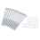 2-Piece Satin Aluminium Valve Covers for Ford SBF 19
