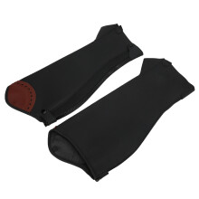 2Pcs Leather Half Chaps for Adults, XXL, Horse Riding Leg Guard