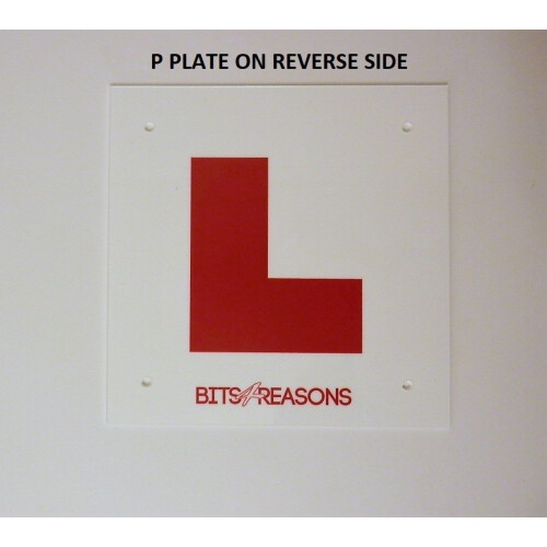 BITS4REASONS L&P PLATE - REVERSIBLE SINGLE PLATE W/HOLES 1