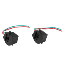 Hyundai SantaFe H7 Taillight Socket with Wire Adapter 2pcs Easy Replacement